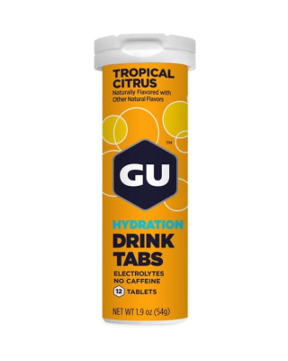 GU Hydration Drink Tabs (12tabliet) - Tropical Citrus